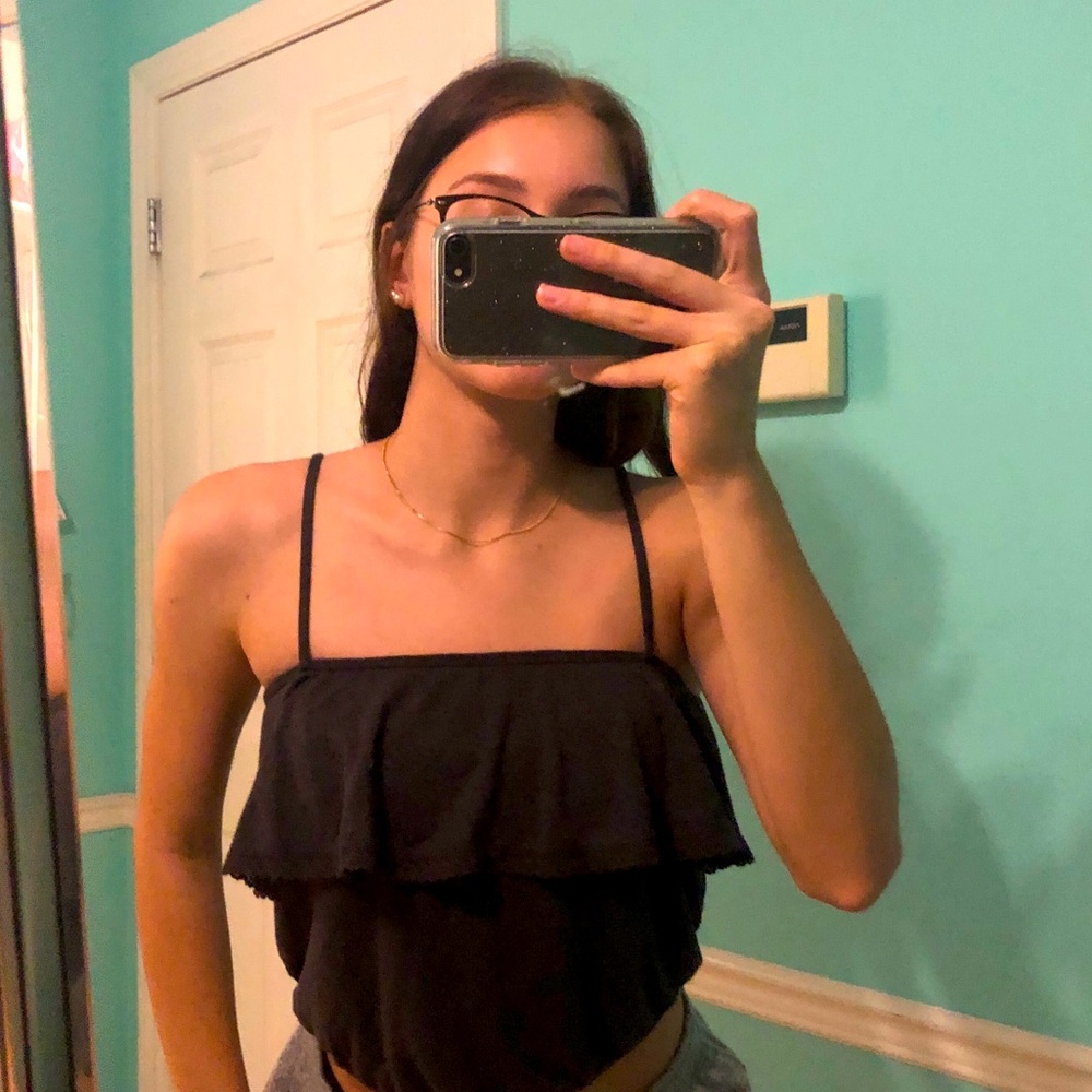 american eagle flowy tank